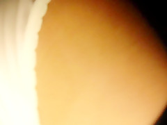 Leather Miniskirt Satin Panties