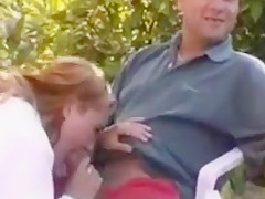 Couple making love in front of their friends