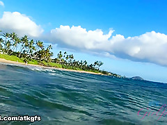 Lyra Law in Lyra Looks Super Hot On The Beach In Hawaii. - ATKGirlfriends