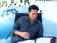 Amazing pornstar Melissa Milano in horny outdoor, facial sex clip