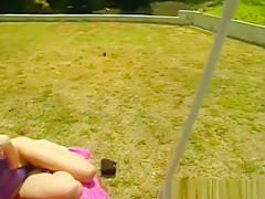 Exotic pornstar Alysin Embers in incredible outdoor, lingerie porn movie