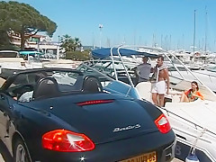 Fabulous pornstars Christina Bella and Julia Swen in crazy facial, dp sex movie