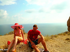 Caught naked by army copter. Nudist Vacations.