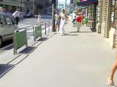 Babe public nudity