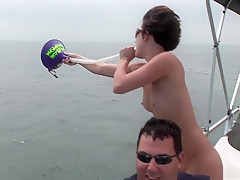 Crazy pornstar in best brunette, outdoor sex clip