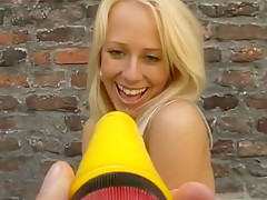 Fabulous pornstar in best outdoor, small tits adult clip