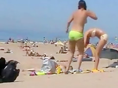Girls on nude beach