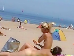 Girls on nude beach