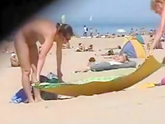 Girls on nude beach