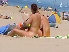 Girls on nude beach