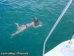 Taylor Whyte in Virtual Vacation Movie - AtkGirlfriends