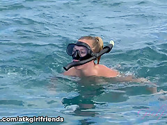 Taylor Whyte in Virtual Vacation Movie - AtkGirlfriends