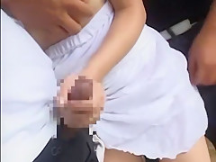 Amazing Japanese chick Mai Hagiwara in Crazy Outdoor JAV movie