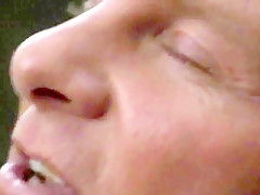 Retro Blonde Nurse DP Double Facial