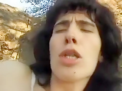 Exotic amateur Skinny, Vintage porn scene