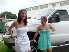 Exotic pornstar in fabulous outdoor, brunette xxx video