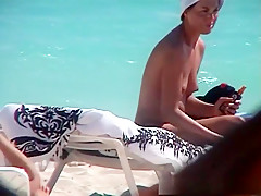 Exotic pornstar in best outdoor, voyeur porn clip