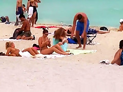 Exotic pornstar in best outdoor, voyeur porn clip