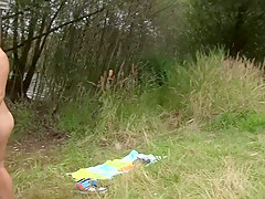 Hottest pornstar in exotic outdoor, brunette xxx movie