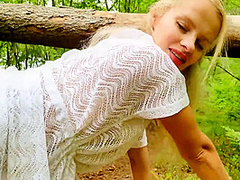 Married Milf Lagged Behind The Tour Group And Was Fucked Right On The Forest Path 12 Min