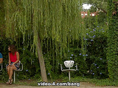 Julia roca has naughty sex with her man out doors where someone may see - BANG