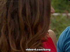 Julia roca has naughty sex with her man out doors where someone may see - BANG