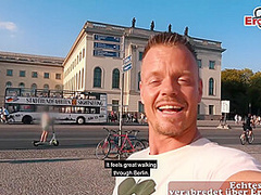 German single girl next door try public blind date and get fucked