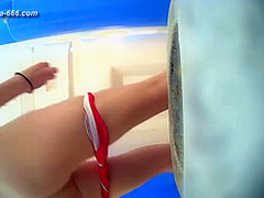 peeping blondes go to toilet.103