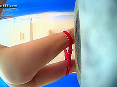 peeping blondes go to toilet.103