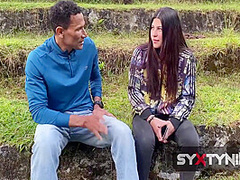 Goes On Vacation And Fucks An Old Man In A Tent 12 Min