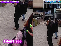 Cumwalk In A Mall 8. , Cumshot In The