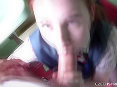 CzechStreets - Sex With a Conductor in the Toilet