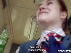 CzechStreets - Sex With a Conductor in the Toilet