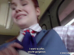 CzechStreets - Sex With a Conductor in the Toilet