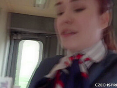 CzechStreets - Sex With a Conductor in the Toilet