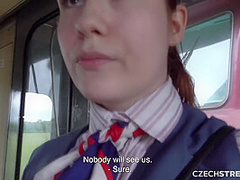 CzechStreets - Sex With a Conductor in the Toilet