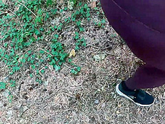 Topless Hiking - Titslapping - Cumshot