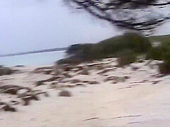Couple Spied On While Fucking On The Beach