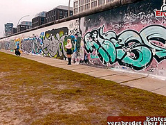 Public flashing real Sexdate with german chubby teen slut