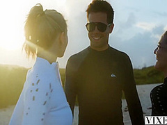 Addie Andrews And Cayenne Klein In Addie & Cayenne Live Out Their Threesome Fantasy 13 Min