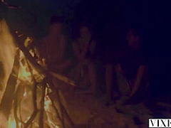 Addie Andrews And Cayenne Klein In Addie & Cayenne Live Out Their Threesome Fantasy 13 Min