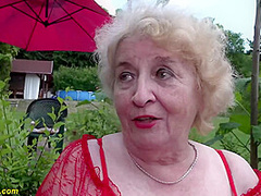 Mature Anal Summer Garden Party