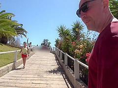 German 49 Year Old Mallorca Vacationer Fallen In Love For Young Stripper And Fucks Him