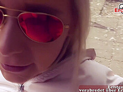 Public Flashing Sexdate With Blonde Street Slut In Berlin