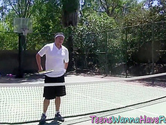 Teen Redhead Facialized