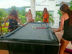Pool Game Losers End Up Getting Dominated And Masturbated