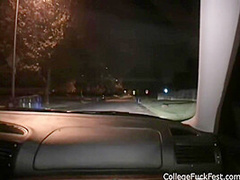 Coed fuck foursome teens go to town