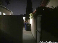 Coed fuck foursome teens go to town