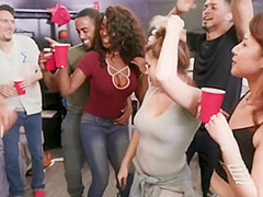 Unforgettable Group Sex Of Hot Students In The Hostel With Ember Snow, Nathan Bronson And Candice Dare