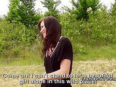 Stranded Teen Fucks Handsome Stranger